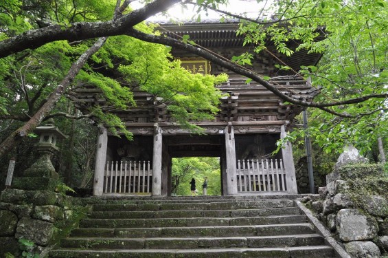 五台山 竹林寺 山門DSC_0208