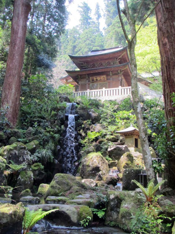 IMG_7276 大雄山最乗寺 境内 不動堂と洗心の滝