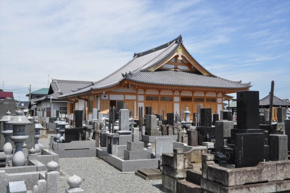 埼玉県北足立郡伊奈町　願成寺さま本堂が新しくなりましたDSC_0092