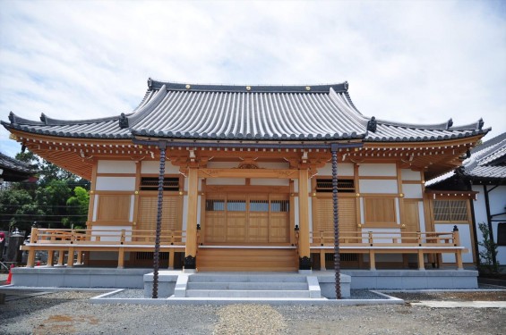 埼玉県北足立郡伊奈町　願成寺さま本堂が新しくなりましたDSC_0111