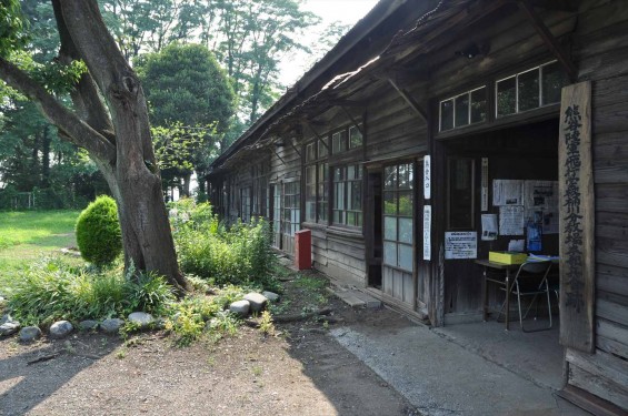 20140726 熊谷陸軍飛行学校桶川分教場跡 桶川飛行学校DSC_0140 本部兵舎 宿舎入口