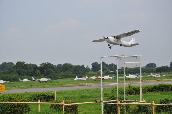 DSC_0121_20140823 本田航空 本田エアポート セスナ 滑走路