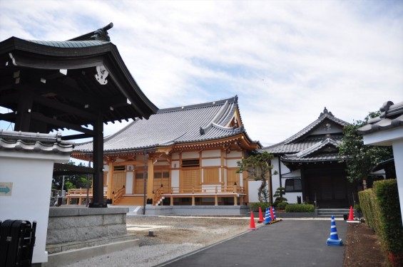 埼玉県北足立郡伊奈町　願成寺さま本堂が新しくなりましたDSC_0119