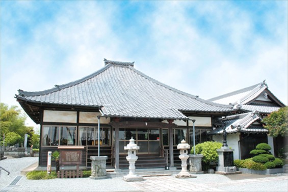 埼玉県北足立郡伊奈町　願成寺本堂 ganjyouji1