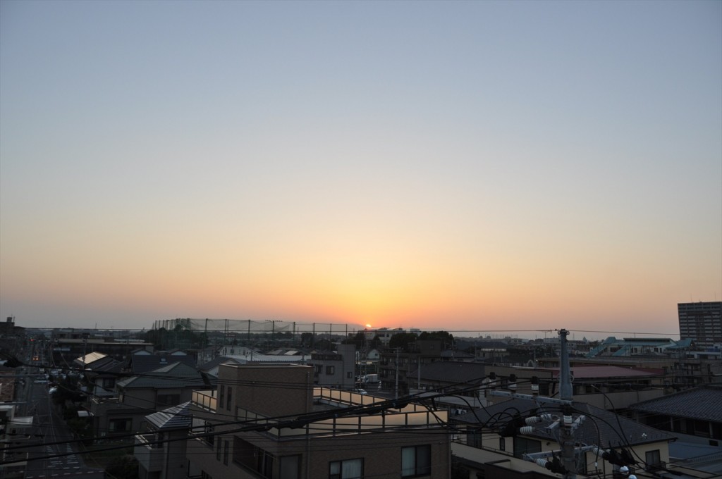 20140929 埼玉県上尾市から見える夕焼けDSC_0063