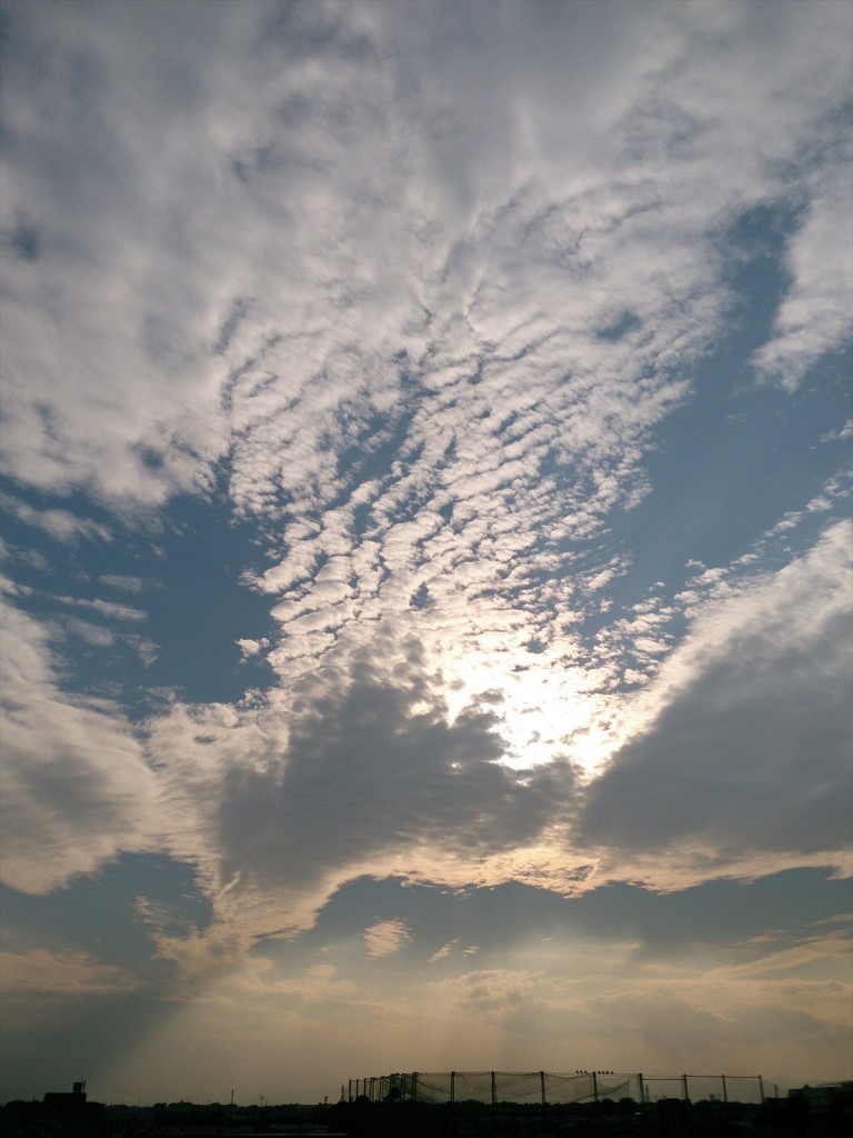 20140930 埼玉県上尾市から見える うろこ雲DSC_2276