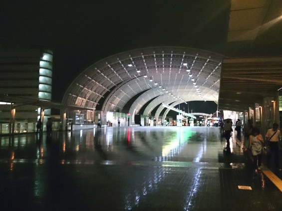 201409 さいたま新都心駅 土砂降りの大雨DSC_2260