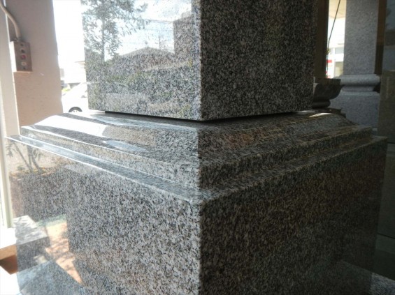 お墓に使う石材の種類　愛媛県伊予大島産　大島石DSCN5452