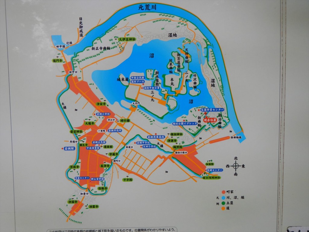 埼玉県さいたま市　岩槻城に行ってきました_DSCN5286　地図