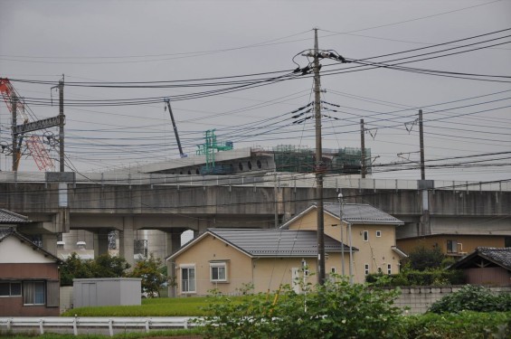 20140911　圏央道進捗状況　桶川市五丁台 上越新幹線 交差DSC_0059