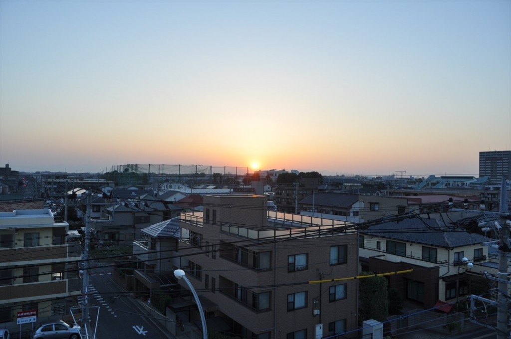 20140929 埼玉県上尾市から見える夕焼けDSC_0034