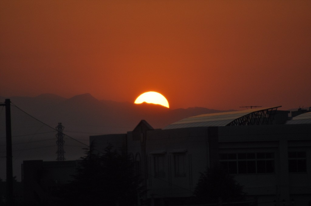 20140929 埼玉県上尾市から見える夕焼けDSC_0061