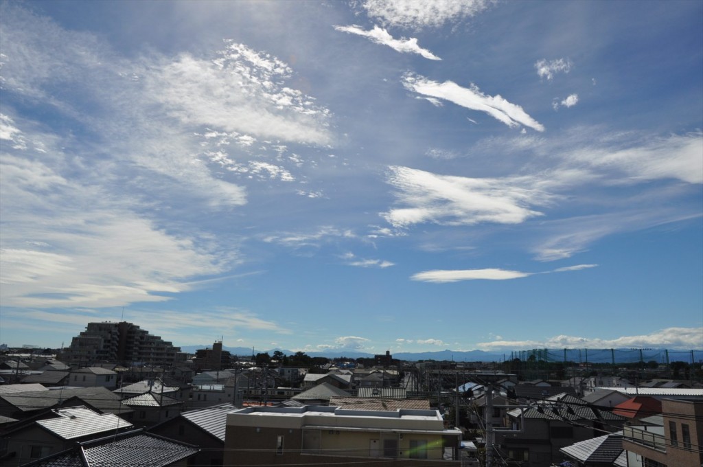 20141006 台風一過の澄んだ空気で富士山が見えましたDSC_0036