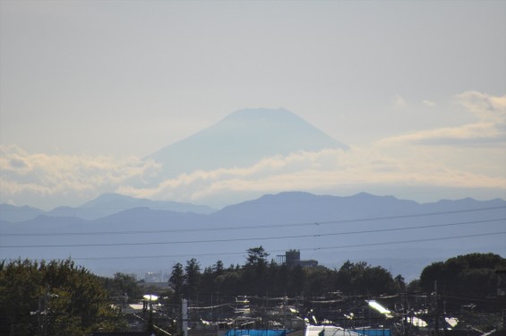 20141006 台風一過の澄んだ空気で富士山が見えましたDSC_0049 (2)