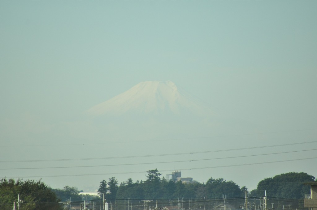 2014年10月16日 20141016　富士山初冠雪 白い富士山DSC_0039