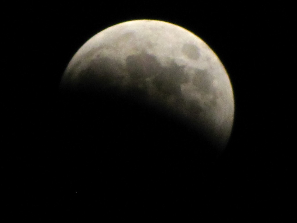 2014年10月8日 皆既月蝕 赤い月IMG_0262