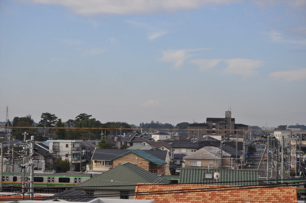 2014年10月16日 20141016　富士山初冠雪 白い富士山DSC_0036