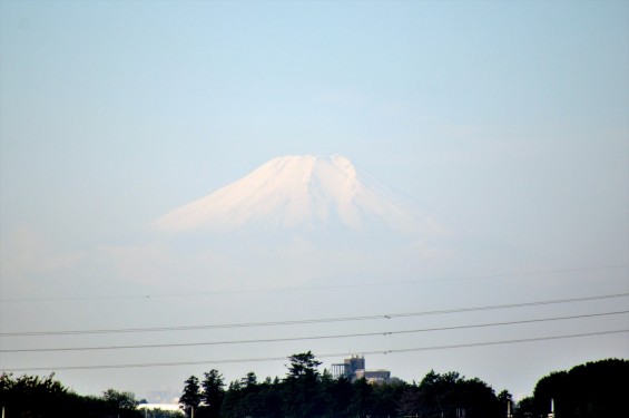 2014年10月16日 20141016　富士山初冠雪 白い富士山DSC_0039+