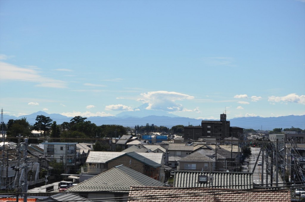 20141006 台風一過の澄んだ空気で富士山が見えましたDSC_0038