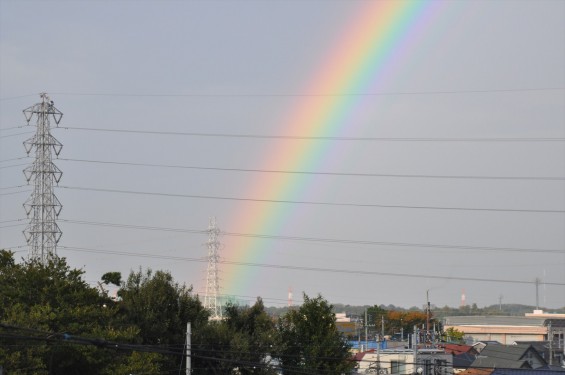 2014年11月6日に見えた虹 埼玉県 上尾市DSC_0039