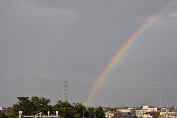 2014年11月6日に見えた虹 埼玉県 上尾市DSC_0035