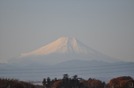 20141202 埼玉県上尾から見える富士山DSC_0071