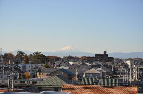 20141202 埼玉県上尾から見える富士山DSC_0050