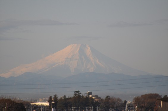 2014年12月25日 晴天のクリスマスの富士山DSC_0011