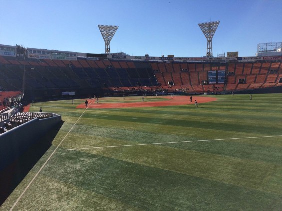 少年野球の全国大会を見に横浜スタジアムに行ってきましたIMG_2311