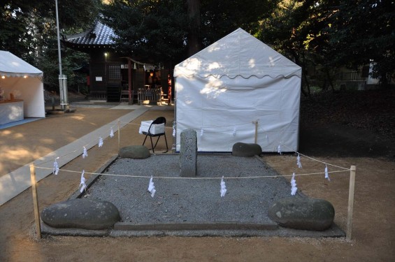 氷川三社に初詣　中山神社 御火塚DSC_0055