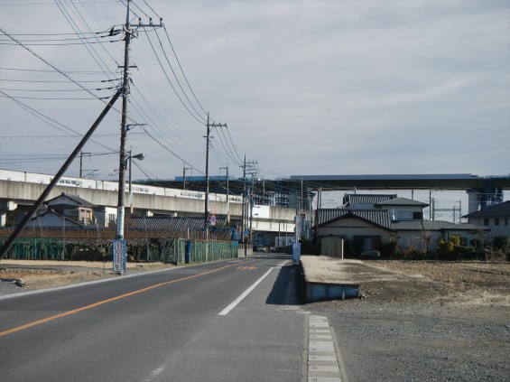 20150102 圏央道五丁台と新幹線DSCN6539