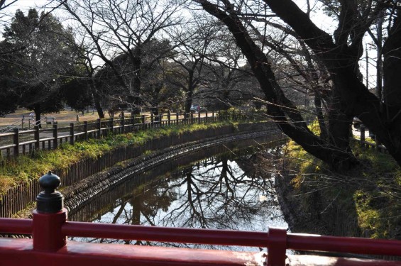 氷川三社に初詣　氷川女体神社DSC_0048見沼代用水西縁