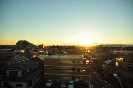 20150110　富士山の夕景DSC_0007