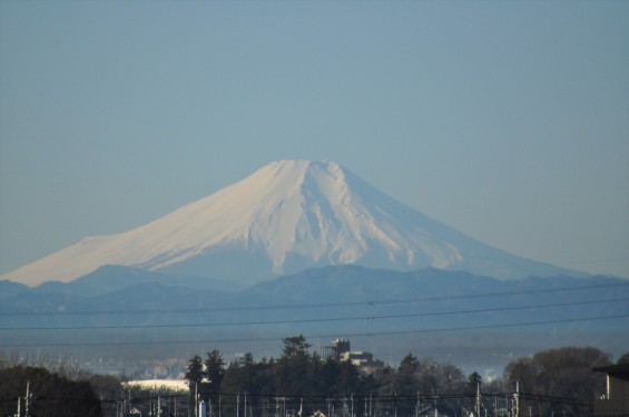 20150111 朝8時半の富士山DSC_0044