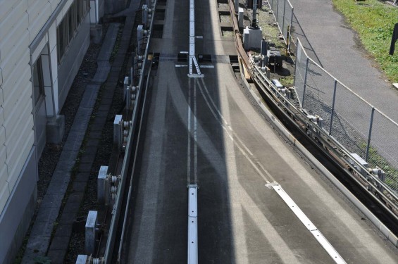 ニューシャトルの車両基地 埼玉県伊奈町 丸山DSC_0162