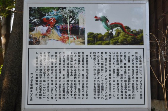 氷川三社に初詣　氷川女体神社DSC_0016竜神社