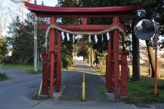 氷川三社に初詣　中山神社DSC_0075