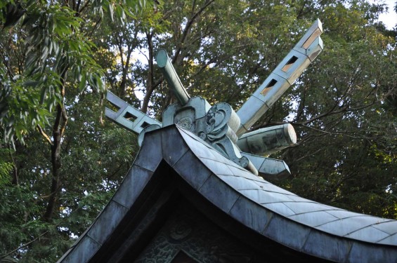 氷川三社に初詣　中山神社 千木 外削ぎ 男神DSC_0072