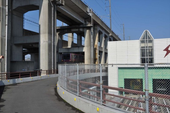 ニューシャトルの車両基地 埼玉県伊奈町 丸山DSC_0199