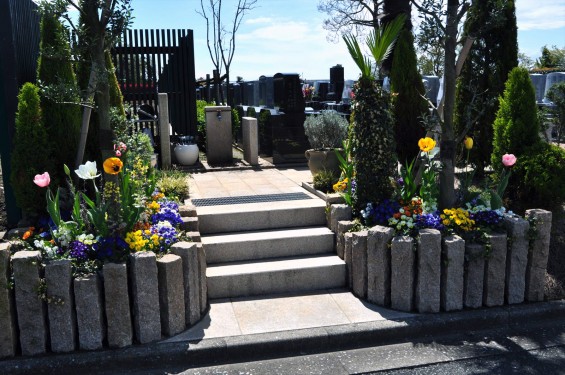2015年4月 西上尾メモリアルガーデンのチューリップと花壇DSC_0007