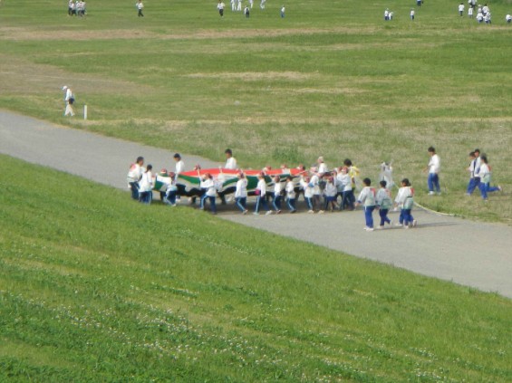 2015年5月3日 埼玉県春日部市庄和 大凧あげ祭りDSCN6953