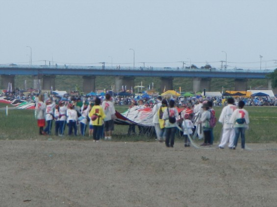 2015年5月3日 埼玉県春日部市庄和 大凧あげ祭りDSCN6940
