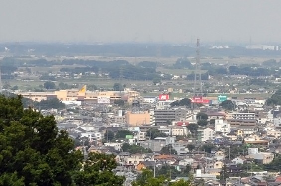 埼玉県東松山市 物見山から見える景色 高坂 ピオニウォークDSC_1369--