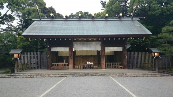 横浜 伊勢山皇大神宮 拝殿