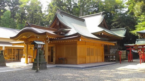 2015年7月 さいたま市岩槻区 久伊豆神社2015072614290000 拝殿