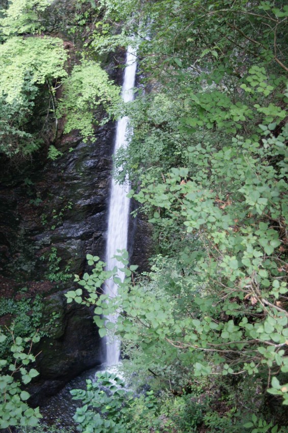 群馬県南牧村（なんもくむら）の自然石、生活の石を見てきました11 蝉の渓谷 線ケ滝