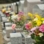 お墓参りの供花 仏花 彼岸 桶川霊園DSC_3876