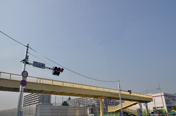 2015年10月 圏央道進捗状況 二ツ家アンダーパス開通(踏切だった場所)-DSC_4048