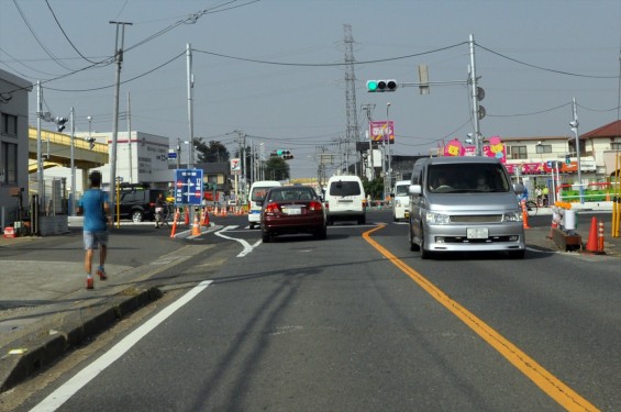 2015年10月　圏央道進捗状況　二ツ家アンダーパス開通（踏切だった場所）-DSC_4046