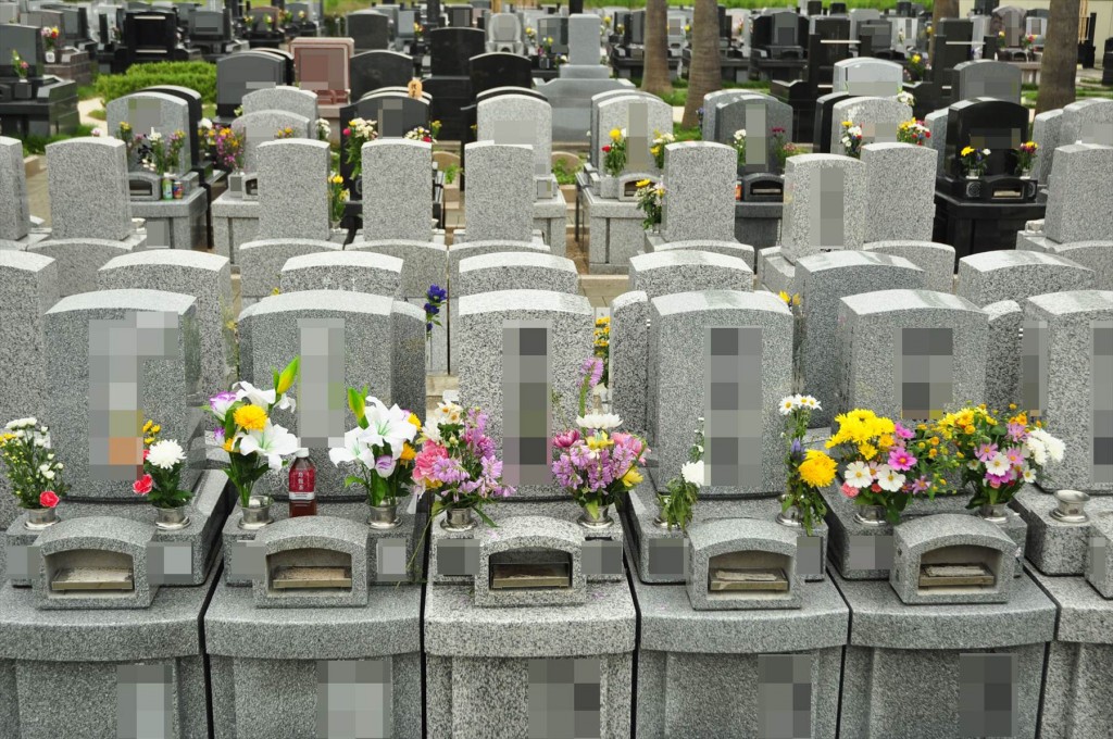 お墓参りの供花 仏花 彼岸 桶川霊園DSC_3880